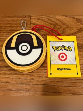 Target x Pokemon Bag Charm ULTRA BALL Coin Purse Brand New
